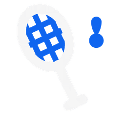 Icono de bádminton