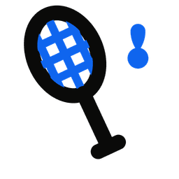 Icono de bádminton